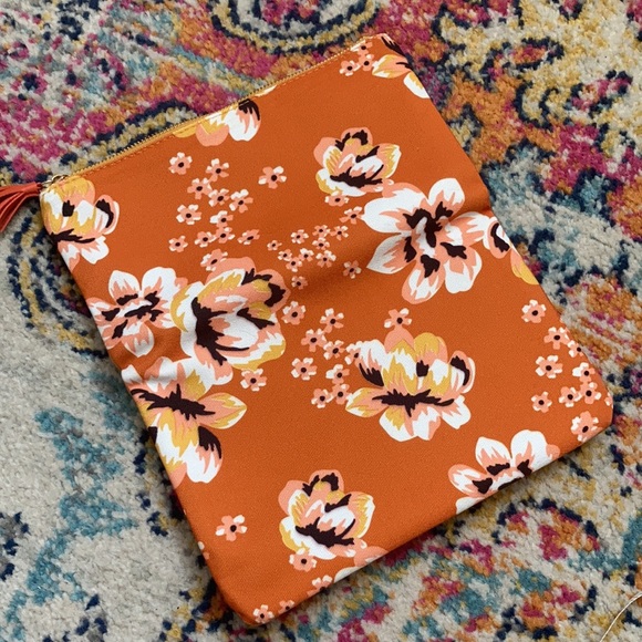 Rachel Pally, NWOT clutch in burnt orange and yellow ochre - Picture 6 of 7